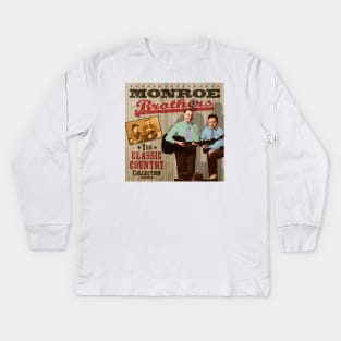 The Monroe Brothers - The Classic Country Collection Kids Long Sleeve T-Shirt